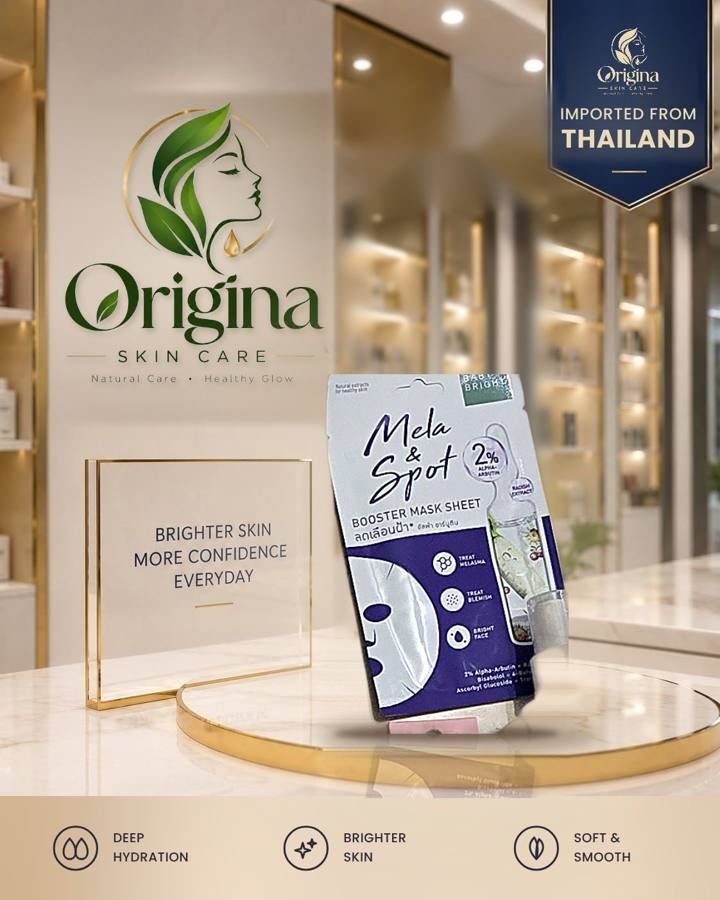 Baby Bright Mela & Spot Booster Mask Sheet